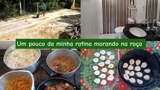 Um pouco da minha rotina morando na roça 
