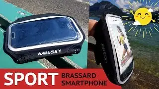 ECOUTER DE LA MUSIQUE EN COURANT | BRASSARD SPORT POUR SMARTPHONE IPHONE ou ANDROID !!!
