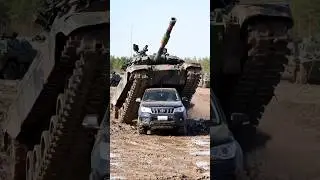 Tank vs Chinese Pickup Truck &ndash; Extreme Weight Test #TankVsTruck #ExtremeTest #MilitaryPower