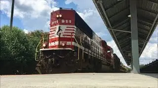 Norfolk Southern Military Train in Durham, NC with NS 911