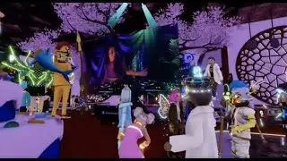 DG Second Anniversary  -  Decentraland DJ Set w/ Jes Danz (Recap)