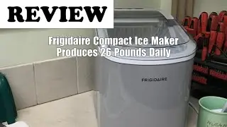 FRIGIDAIRE EFIC189 Silver Compact Ice Maker Review: 26 lbs/Day - 2026