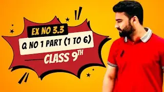 Class 9 Math | Exercise 3.3 | Q1 (i&ndash;vi) | Part 1 | Algebraic Expressions | Sindh Board