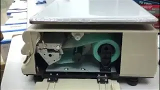 How to Install Barcode Label Sticker Roll Into Weight Machine With Barcode Thermal Label Printer