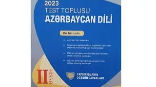 Təyin və onun ifadə vasitələri. DİM test toplusu. Test izahı 37-48-ci suallar.