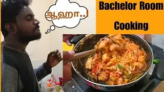 Bachelor Room Cooking vlog | Chicken Gravy | Tamil Bachelor Room Cooking | Nama pasaga | SNS | Tamil
