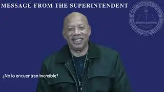Superintendent's Community Message | Black History Month Celebrations