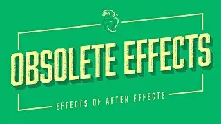 Устаревшие эффекты | Эффекты After Effects