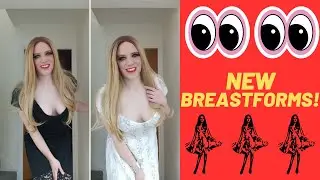 CROSSDRESSING with NEW BREASTFORMS!