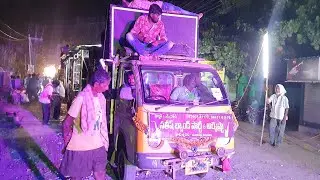 Dussehra ఏనుగు sambaram #ramachandrapuram satish musical band party tapeswaram please  🙏♥️subscribe