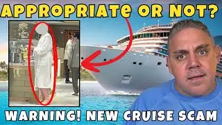 Cruise News: Is a Bathrobe APPROPRIATE to wear in the Cruise Buffet?