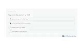 How can businesses optimize CAC?