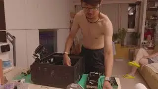 Intel 265K Build In Taiwan Where My Illness Became Cooling System 鼻涕液體冷卻技術 V10 2