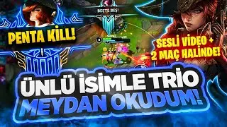&Ouml;ZEL İSİMLERLE TRİO MİSS FORTUNE OYNANIŞ! PENTA ATIP MEYDAN OKUDUM!! WİLD RİFT