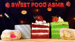 MINI TART ASMR || CAKE ASMR || SWEET FOOD ASMR || NO TALKING