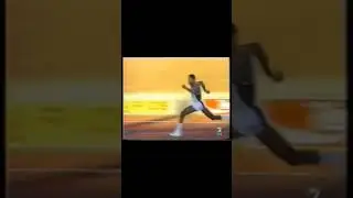 The High Jump World Record Holder Javier Sotomayor jumping 2.45m#athletics#highjump#history#legend