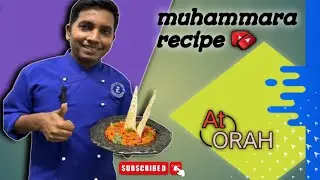 Muhammara Recipe / Making Muhammara / Chef Amit