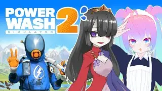【 PowerWash Simulator 2 】#3 高圧洗浄機でお掃除だ！！！【 深夜27時のVtuber ゲーム 実況 配信 】