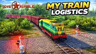 My Efficient Train Distribution | Workers & Resources: Soviet Republic | S2