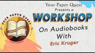 Workshop on Audiobooks with Author Eric Kruger