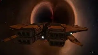 Elite Dangerous- Black Hole Close Encounter