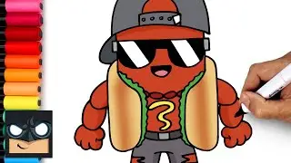 How To Draw The Brat 🌭🌈 Drawing and Coloring Fortnite