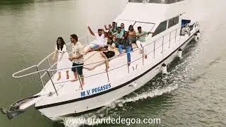 🌧️⚓ Monsoon skies, reunion highs! 🌊✨Don&rsquo;t let the rains stop the vibes in Goa 🛥️🌧️💯✨