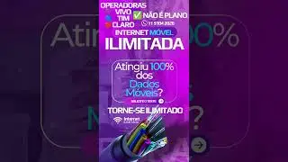 😱 INTERNET M&Oacute;VEL ILIMITADA 😱 CHEGA DE COBRAN&Ccedil;AS ADICIONAIS 🚀 #internet #ilimitada #vivo #tim #claro
