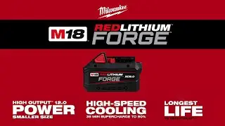 Milwaukee&reg; M18&trade; REDLITHIUM&trade; FORGE&trade; XC8.0 Battery Pack