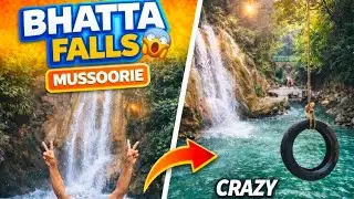 Mall Road Mussoorie Travel Vlog | Mall Road Night Walk, Lal Tibba & Bhatta Falls @POVPrakash Fall