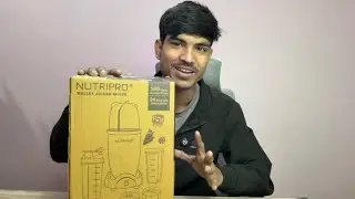 NutriPro Juicer Mixer Review | Unboxing & First Use Vlog 🔌🥤