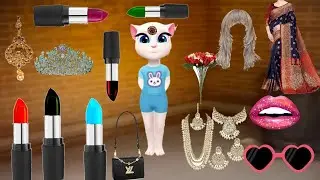 talking tom makeup video // funny dhulan makeup video (31)