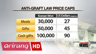Cabinet confirms gift limits in anti-graft law
