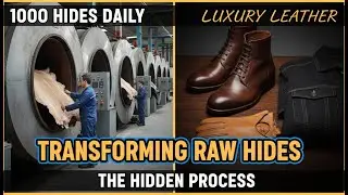 Cowhide $\rightarrow$ Luxury Jackets & Boots | Transforming Raw Hides into Fashion