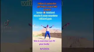 Complete body fitness home work without gym 💪💪💪