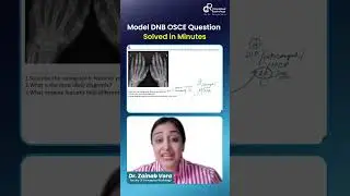 Model DNB OSCE Case Discussion | Dr. Zainab Vora | Conceptual Radiology #shorts