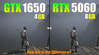 GTX 1650 vs RTX 5060 : Test in 9 Games - How Big is the Difference?