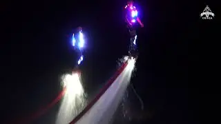 Ночное флайборд шоу | MRIYA | FlyboardCrimea