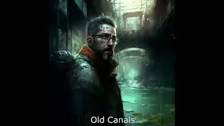 A.I. generated Half-Life 2 art (early AI 2023)