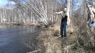 chatanika river jump may 2011