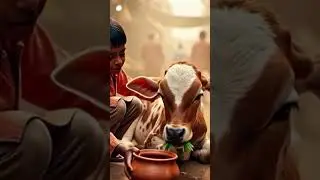 One Kind Boy Changed This Calf&rsquo;s Life #fact #funny #funnyanimal##BabyCow#HeartTouching