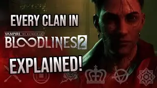 V:TM - Bloodlines 2 - Playable Clans Explained - Deep Dive No. 1 with Jackdaw