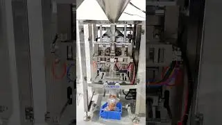 Weighing packaging machine, granule packaging machine#machine #packingmachine #foodpackaging