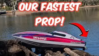 4s Traxxas Disruptor prop upgrade - on par with Spartan 6s speeds with low temps!
