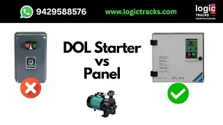 DOL STARTER VS ELECTRONICS PANEL / DIGITAL DOL STARTER / DIGITAL PUMP CONTROL PANEL #electrical
