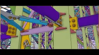 Tekla Structures xsteel  Purlin Connections , Aşık Bağlantı