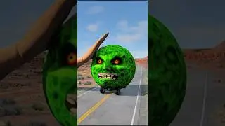 Collorful Big and Small Car vs clap - BeamNG.Drive🚙😍#33 #car  #crash  #shorts #automobile #kpop