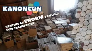 Henting av ENORM samling av tegneserier i S&oslash;ndre Land #comics #tegneserier #massivepickup