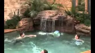 THE TAHITIAN Waterfalls Swimming Pool Kit