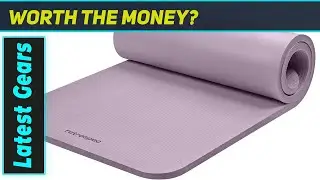 Retrospec Solana Yoga Mat: Extra Comfort, Extra Balance